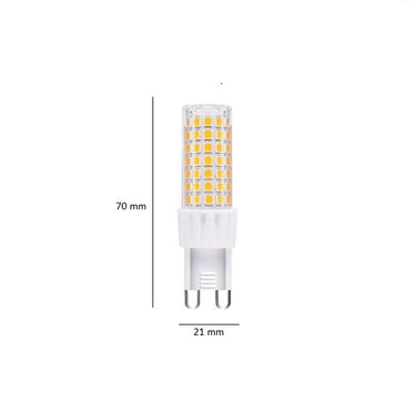 Led G9 6W 650lm 4000K G9 21x70mm Dimmable